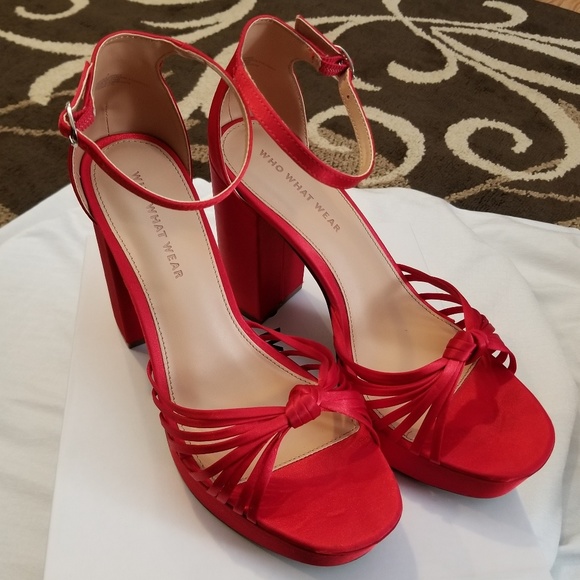 Red Ella Heels - Picture 4 of 8